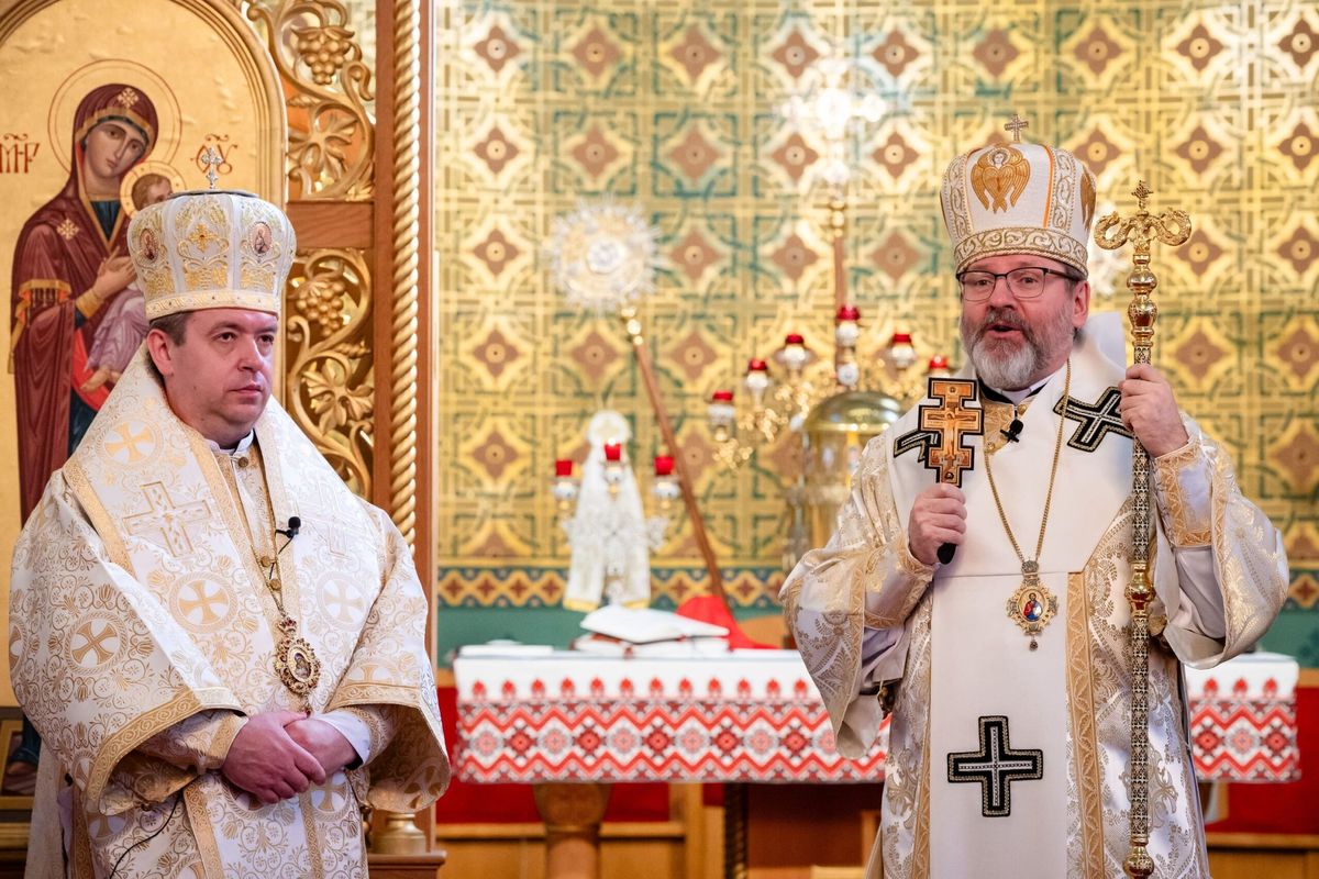 «Тисячі українців знайшли прихисток у Вашому серці», — Глава УГКЦ привітав владику Андрія Рабія із золотим ювілеєм