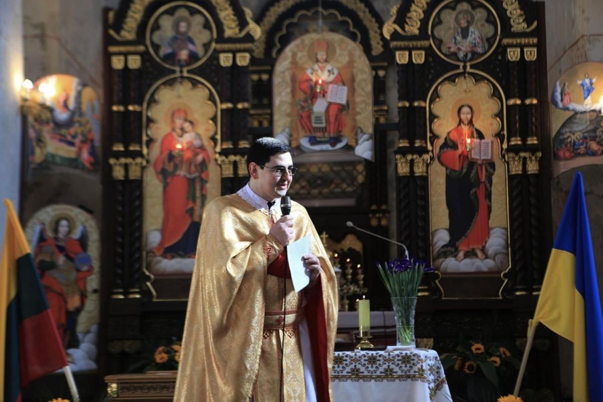 Священник для українців у Литві отець Йосафат Попович, ЧСВВ: «Я з дитинства мав особливий потяг до Церкви»