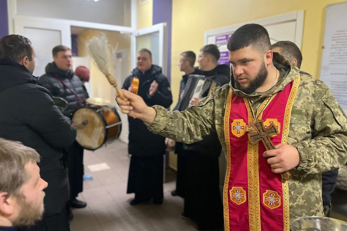 Семінаристи з Івано-Франківська відвідали військових і мешканців Запорізької області