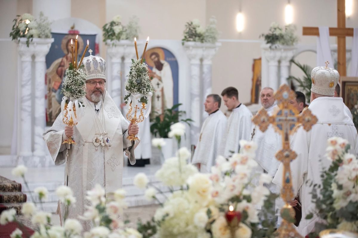 «Патріарший собор є осердям, де будується єдність на помісному і вселенському рівнях», — Глава УГКЦ у Світлий понеділок