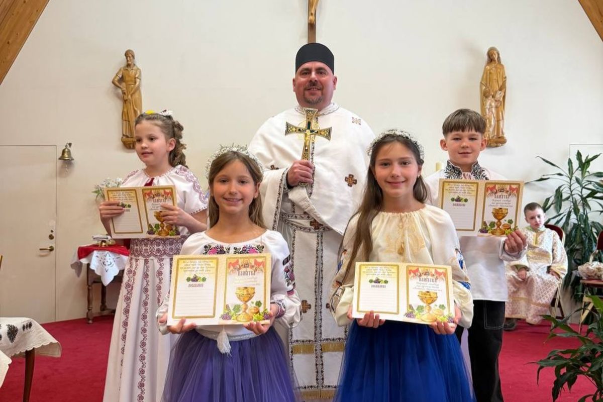 Вперше в Ісландії: українські діти в Рейк’явіку приступили до Урочистого Святого Причастя