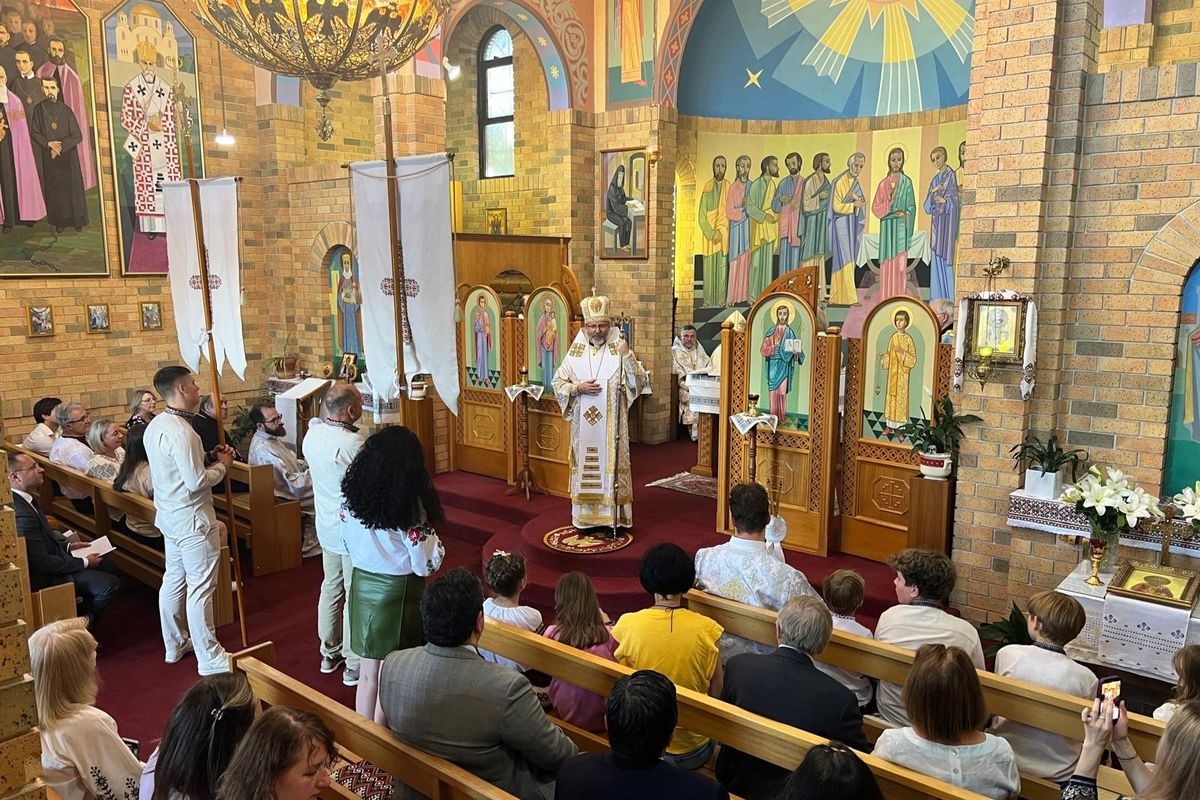 Проповідь Блаженнішого Святослава у свято Непорочного зачаття Пресвятої Богородиці святою Анною в Канберрі