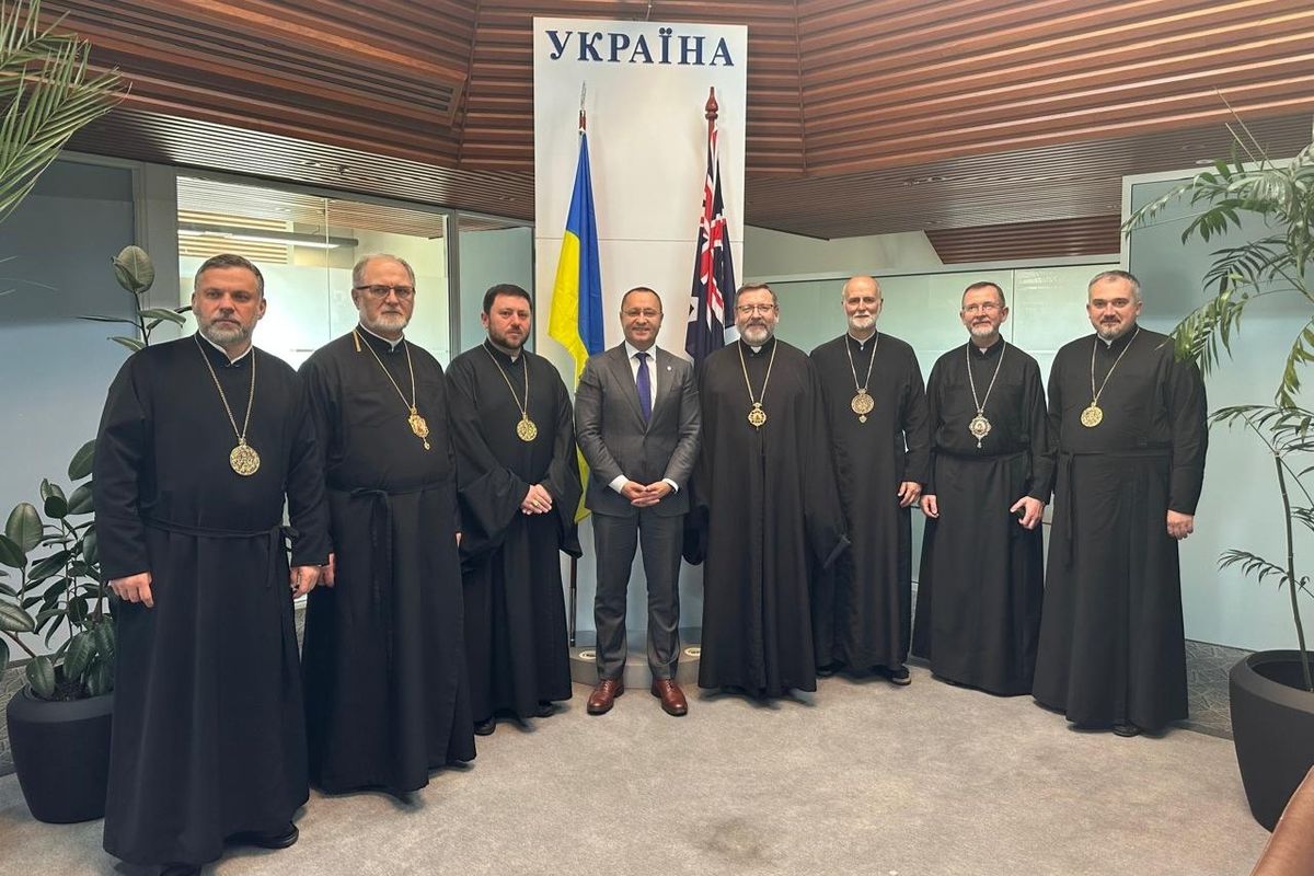 Владики Постійного Синоду УГКЦ зустрілися з Послом України в Австралії