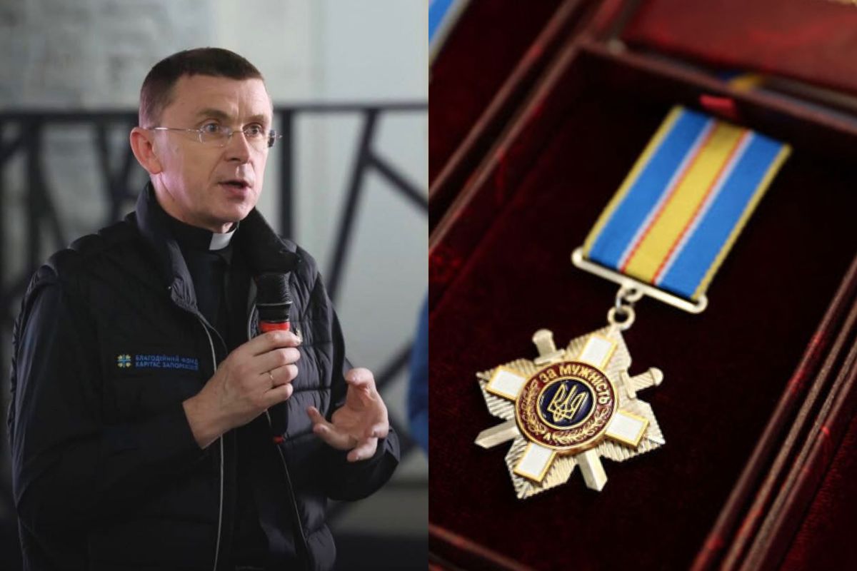 Президент нагородив директора БФ «Карітас-Запоріжжя» орденом «За заслуги»