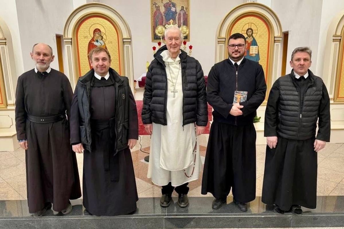 Кардинал Тімоті Редкліфф відвідав василіанський монастир у Херсоні