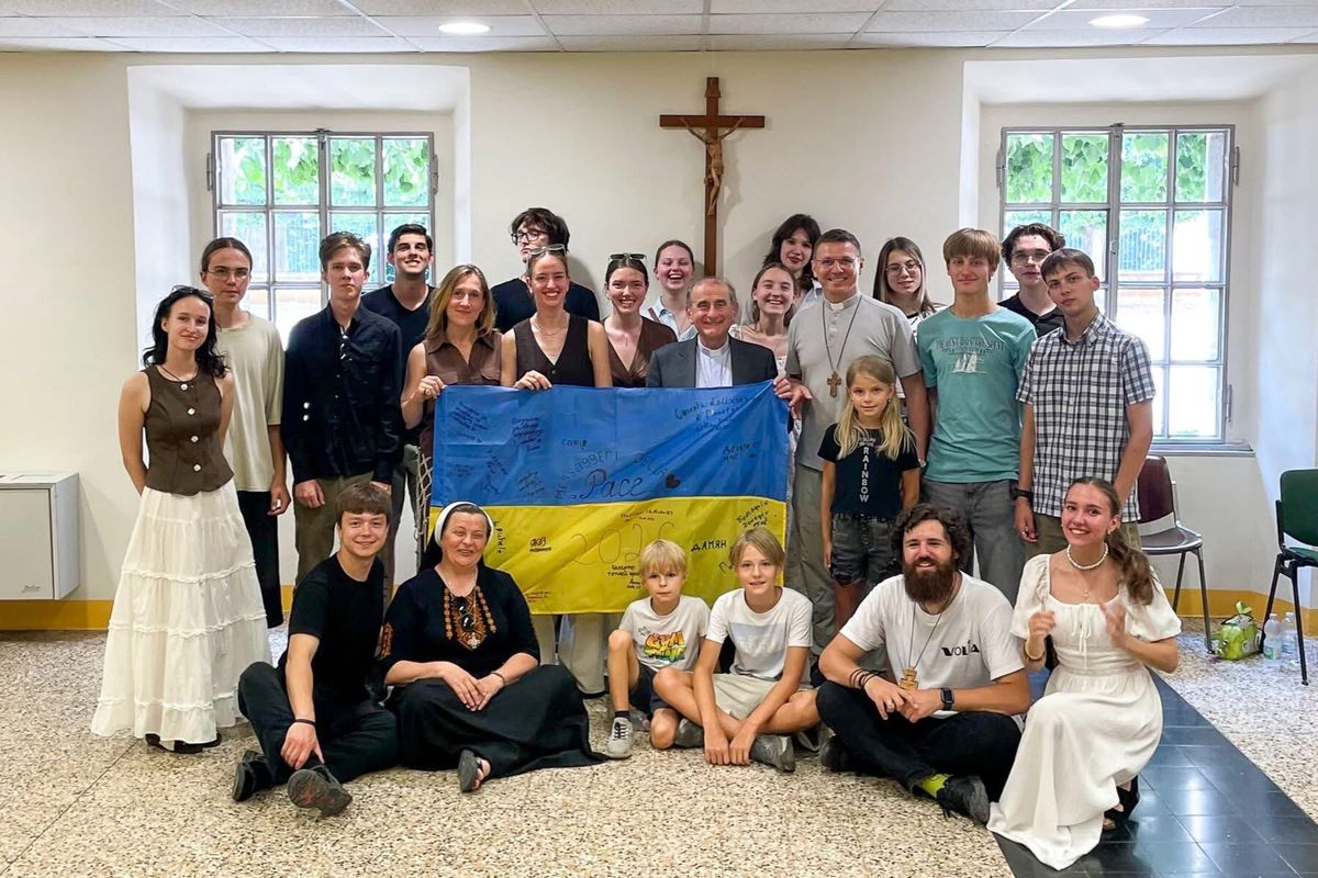 Молодь Донецького екзархату свідчила в Італії про війну в Україні