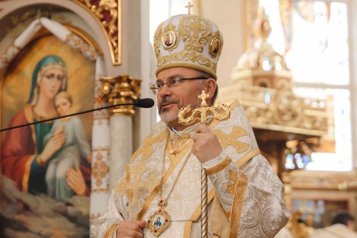 Глава УГКЦ привітав владику Ярослава Приріза із 20-річчям єпископського служіння