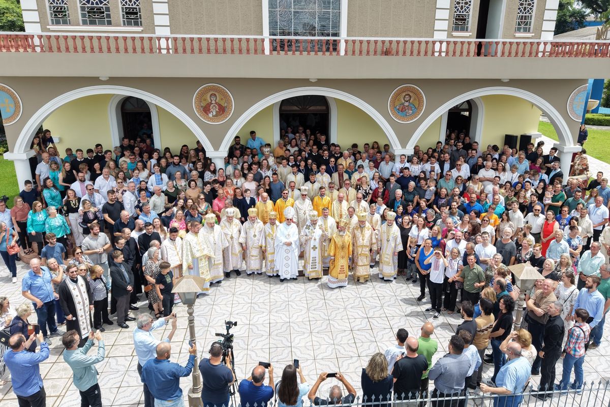 Блаженніший Святослав у Куритибі: «Сьогодні ми святкуємо свято єдності глобальної Української Греко-Католицької Церкви»
