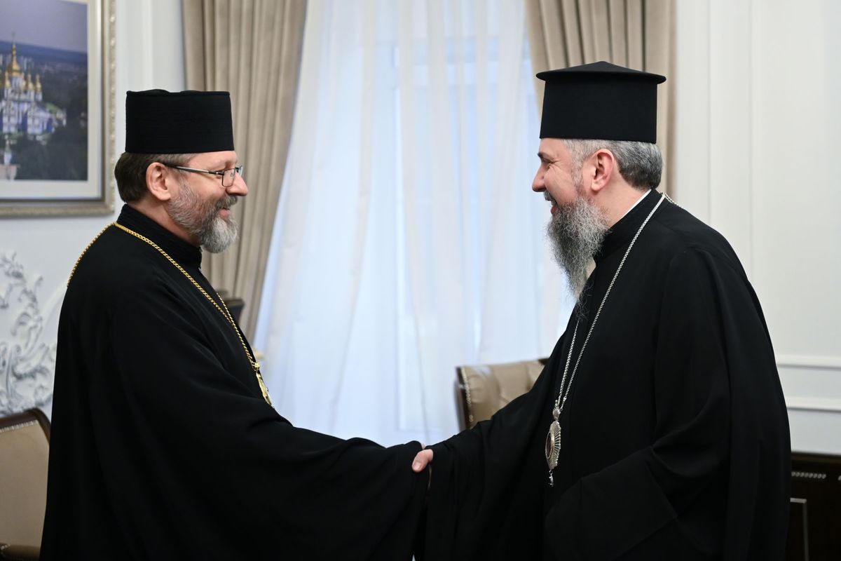 «Нехай Господь дарує мир, витривалість і радість у служінні» — Предстоятель ПЦУ привітав Главу УГКЦ із днем народження