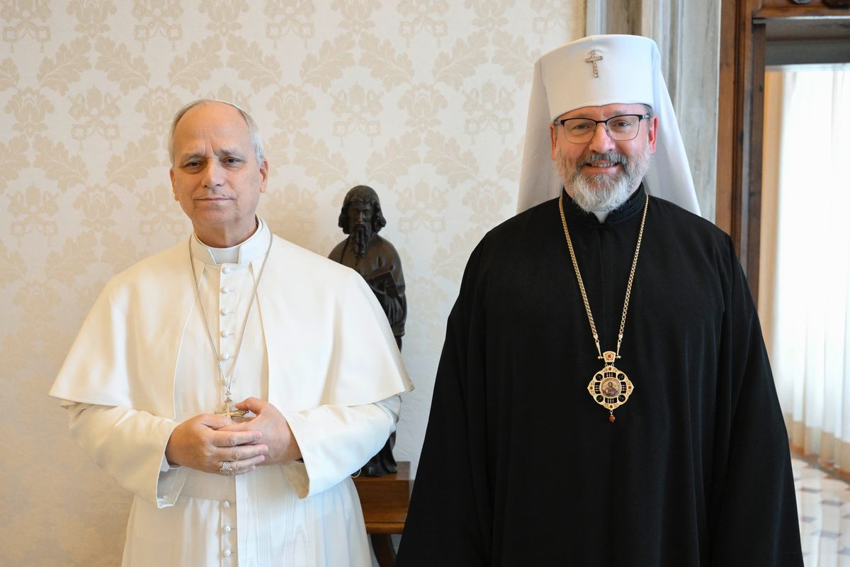 У Ватикані відбулася зустріч Блаженнішого Святослава з Папою Левом XIV