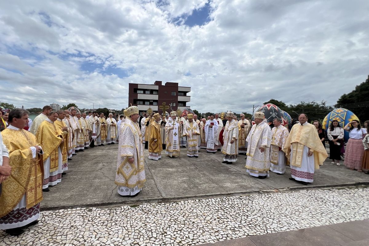 У Бразилії єпископи УГКЦ вшанували героїв України з нагоди 4-ї річниці повномасштабної війни