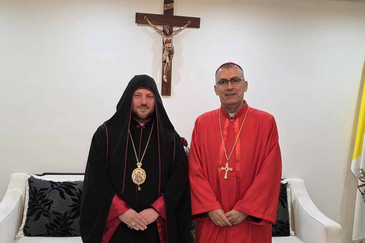«Українська та Халдейська Церкви — сестри у скорботі та надії», — владика Микола Бичок привітав нового Главу Халдейської Церкви