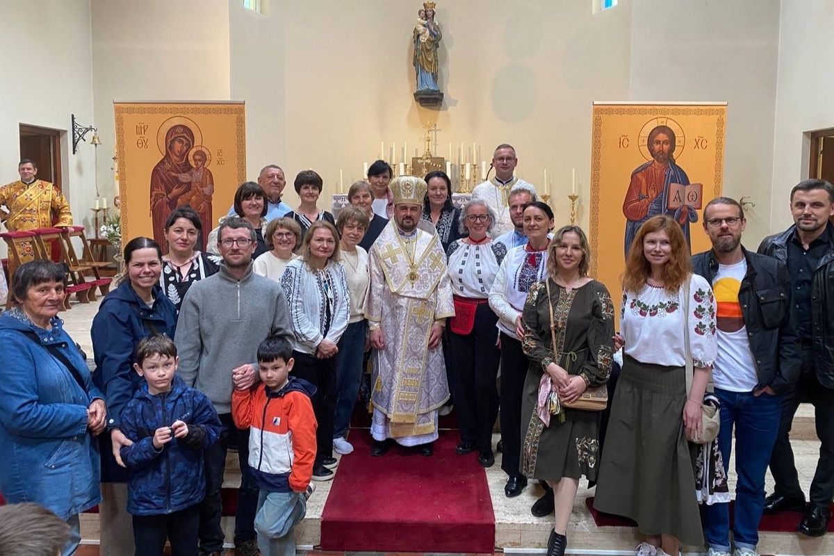 Владика Ігор Ранця очолив щорічну прощу українців Нідерландів до санктуарію Божої Матері
