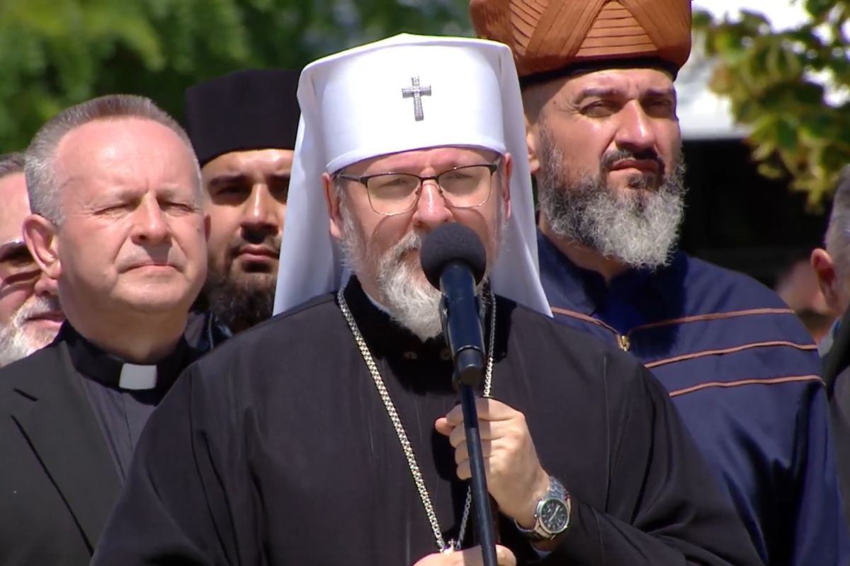 «Бог перетворив води Дніпра на води відродження нашого народу», — Глава УГКЦ