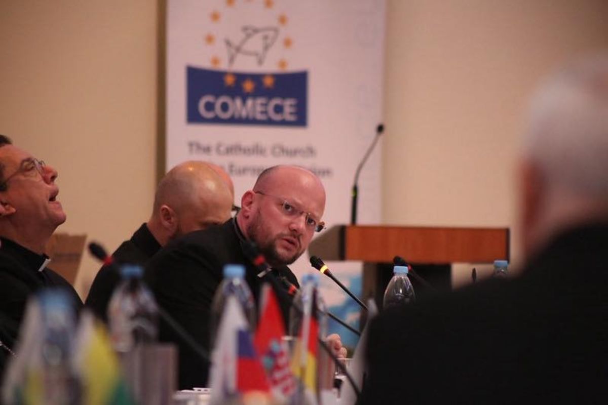 На весняній асамблеї COMECE на Кіпрі владика Степан Сус закликав не забувати про Україну
