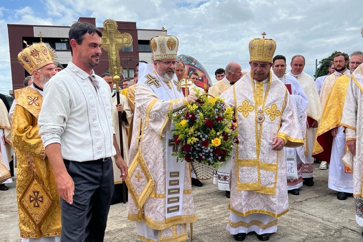 Глава УГКЦ: «Ми переживаємо унікальну історичну зустріч, у якій Україна і Бразилія обіймаються разом»